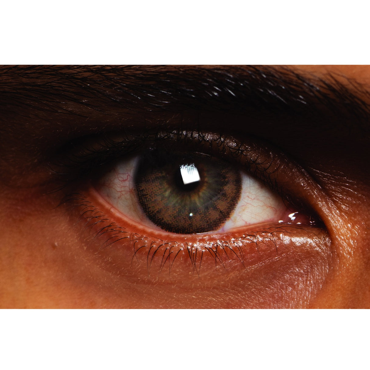 Caramel Tea Natural Coloured Contact Lenses Naturalz - 1 Month Wear