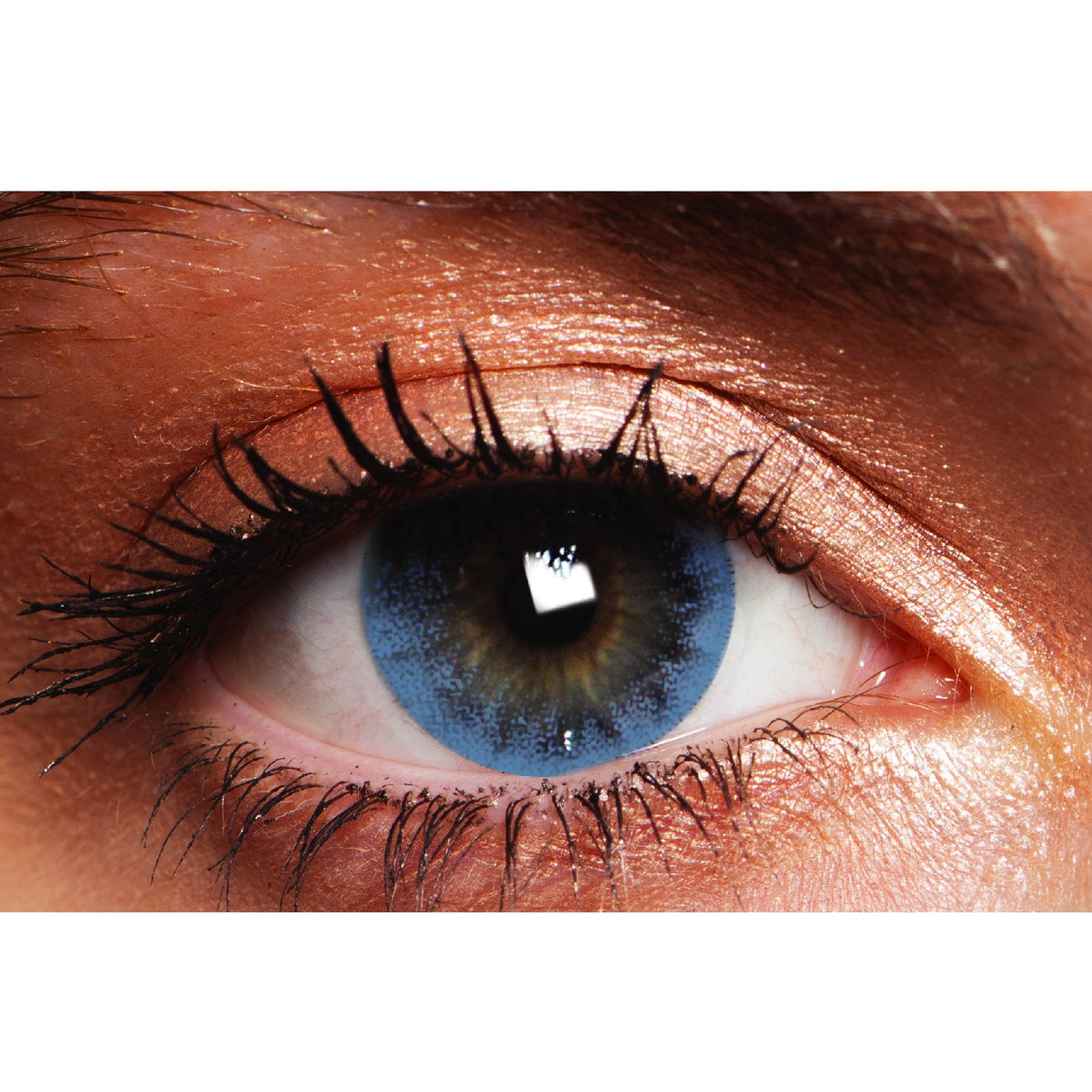 Buckingham Blue Natural Coloured Contact Lenses Naturalz - 1 Month Wear