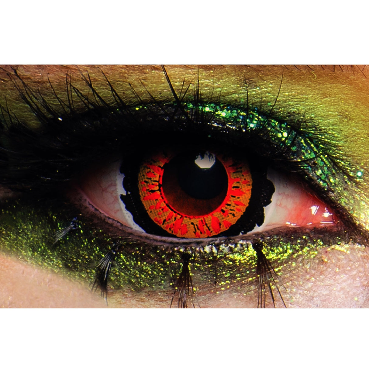 Mini Sclera Beast Halloween Contact Lenses - (1 Day Wear)