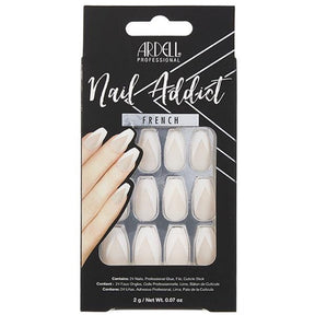 Nail Addict French False Nails - Modern French (28 Nails) (66443)