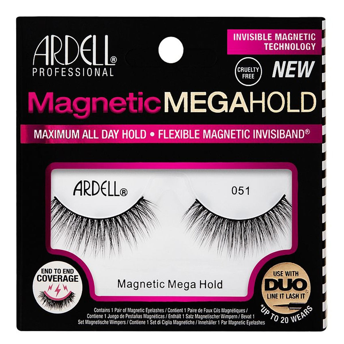 Magnetic Megahold False Eyelashes - 051 (48943)