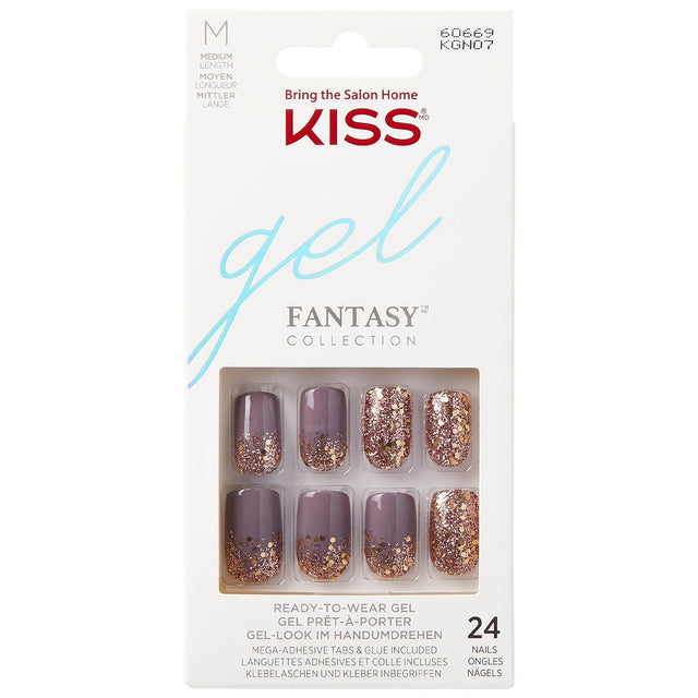 Gel Fantasy False Nails - Rush Hour (28 Nails & Adhesive 2g)
