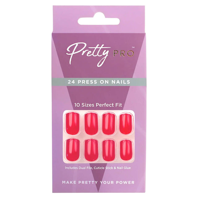 Reusable Press On False Nails - It's A Love Story (24pcs)