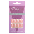 Reusable Press On False Nails - Blossom Pink (24pcs)