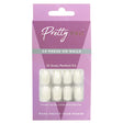 Reusable Press On False Nails - Like A Swan (24pcs)