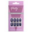Reusable Press On False Nails - You Blue Me Away (24pcs)