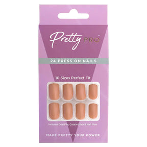 Reusable Press On False Nails - Feeling Neutral (24pcs)