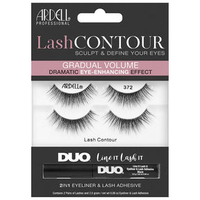 Lash Contour Eye-Enhancing False Eyelashes - No. 372 (Pack of 2)(71767INT)