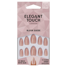Long Wearing False Nails - Core Colours - Blush Suede (4020716)
