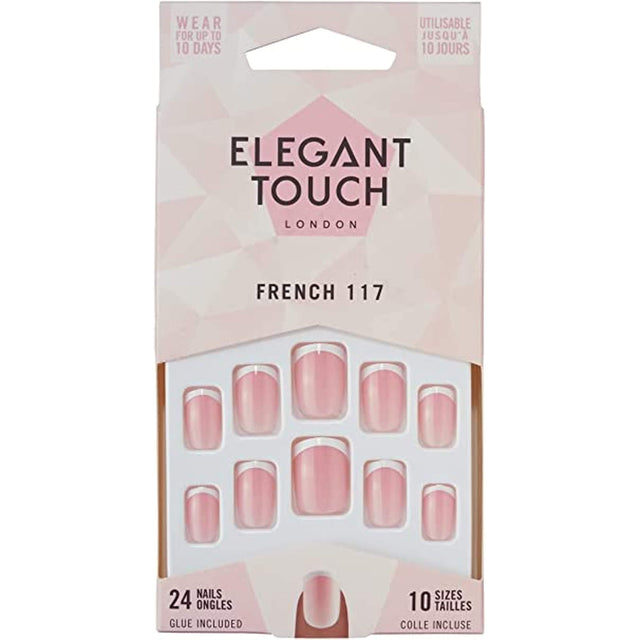Long Wearing False Nails - French 117 (OA4022883)