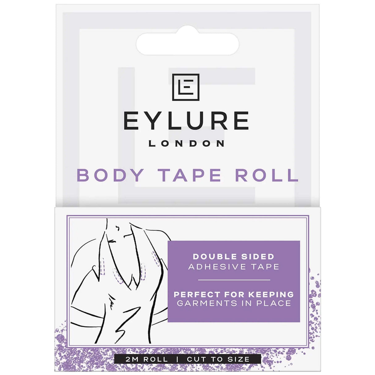 Body Tape Roll - Double Sided Adhesive Tape For Garments 2m (OA70549)
