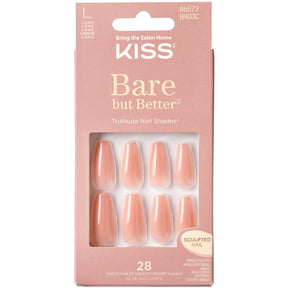 Bare But Better False Nails - Nude Glow (28 Nails & Adhesive 2g)