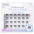 Falscara Feathery & Wispy Clear Band Wisps - Individual Eyelash Clusters (FMW06G)