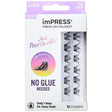 ImPRESS Press-On Falsies - Individual Eyelash Clusters - Edgy Wispy (ILS09G)