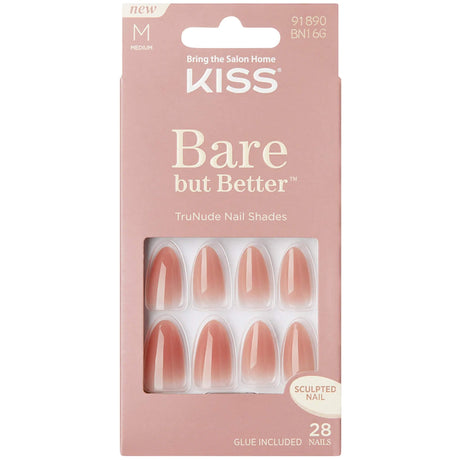 Bare But Better False Nails - Fairest Nude (BN16G)(1 x 2g)