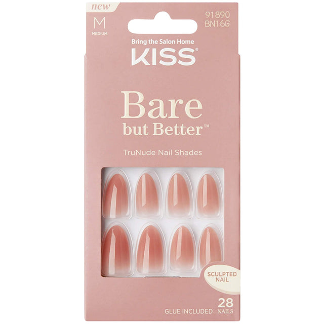 Bare But Better False Nails - Fairest Nude (BN16G)(1 x 2g)
