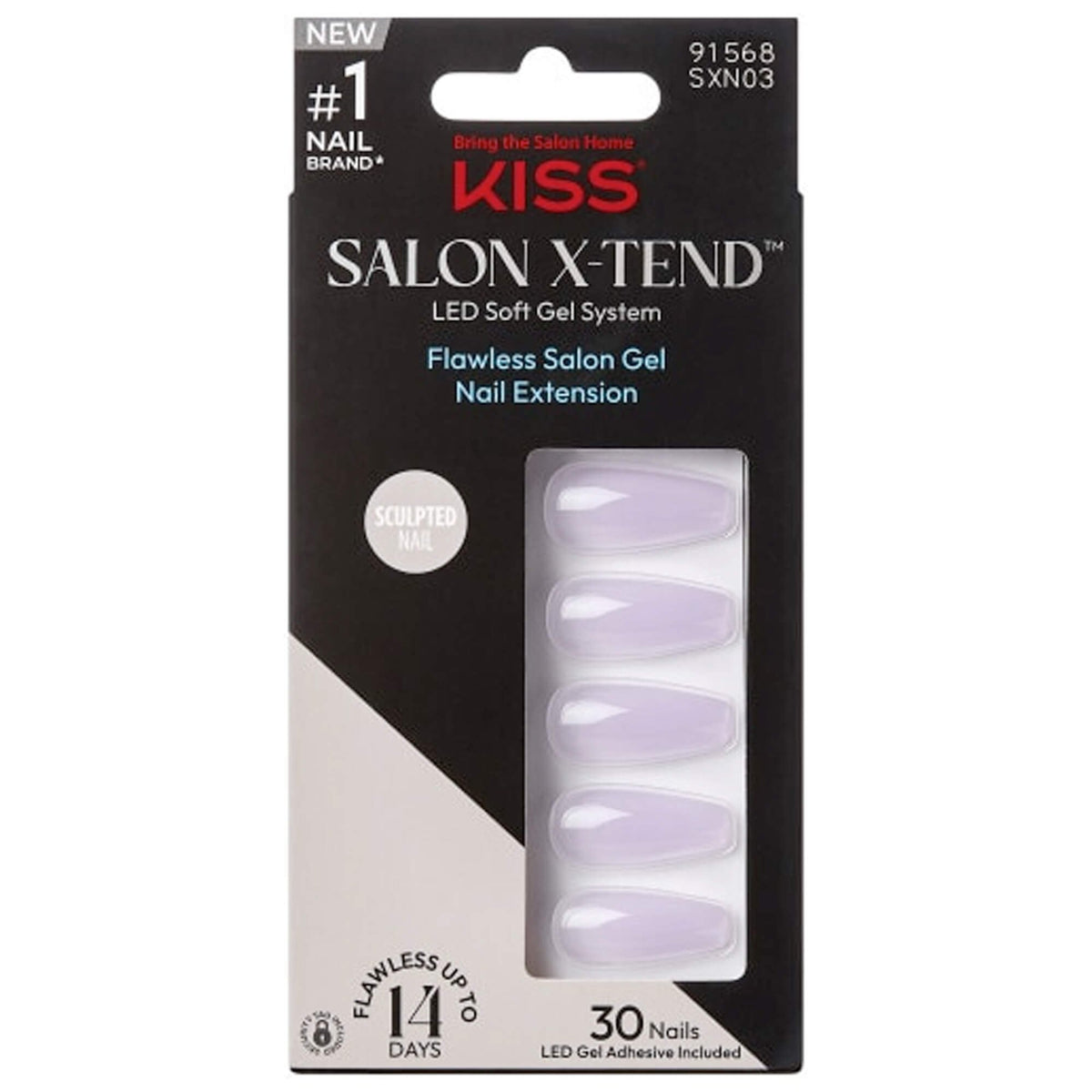 Salon X-Tend Gel Nail Extension Press On Nails - Gimme (SXN03G)(1 x 5g)