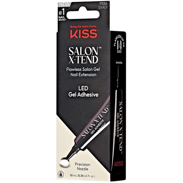 Salon X-Tend Gel Nail Extension Soft Gel Adhesive 10ml (SXA01G)