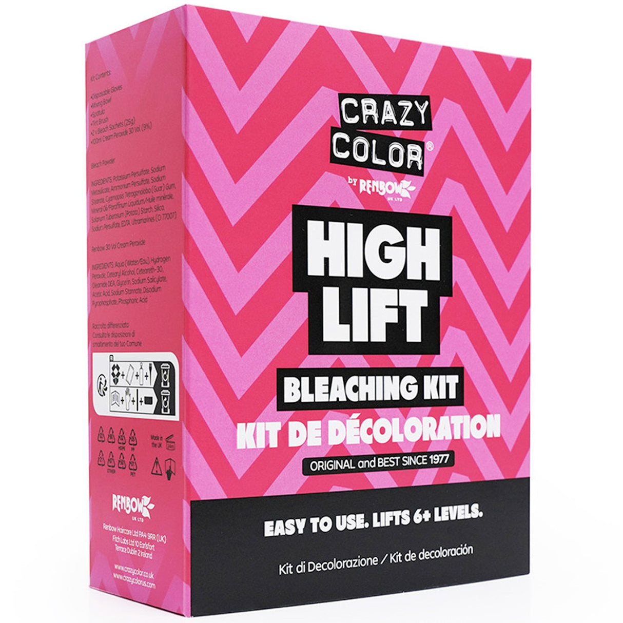 High Lift Bleaching Kit (1 x 100ml, 2 x 25g)