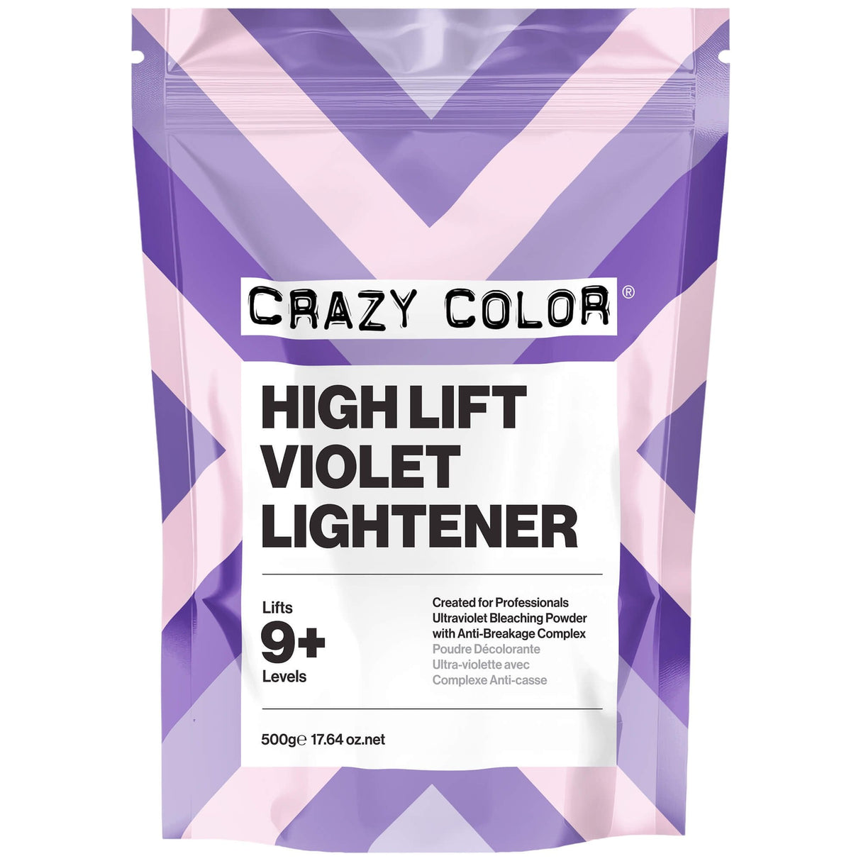 High Lift Violet Lightener - Ultraviolet Bleaching Powder with Anti-Breakage Complex 500g