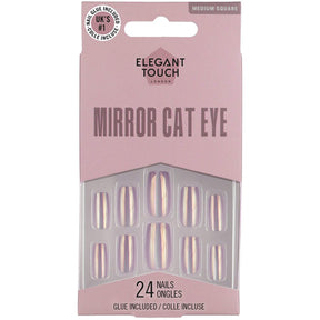 Long Wearing Mirror Cat Eye False Nails (OA4023038)