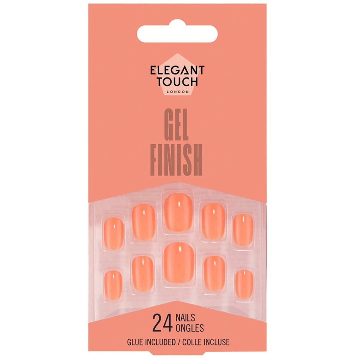 Long Wearing Gel Finish False Nails - Apricot Crush (OA4022950)