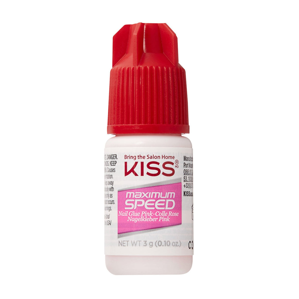 False Nails Accessories - Pink Max Speed Nail Glue 3g