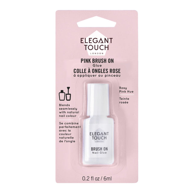 Pink Brush On Nail Glue 6ml (OA4022856)