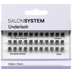 Underlash UL1 Classic Volume Medium Black 12mm (0225495)