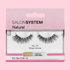 117 Wispy Volume Reusable Eyelashes (Adhesive Included) (0225478R)
