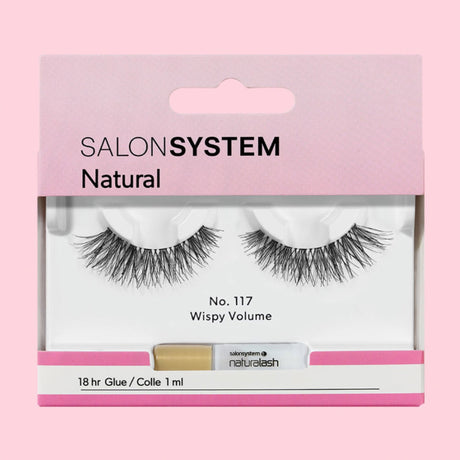 117 Wispy Volume Reusable Eyelashes (Adhesive Included) (0225478R)