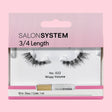022 3/4 Length Wispy Volume Reusable Eyelashes (Adhesive Included) (0225139)