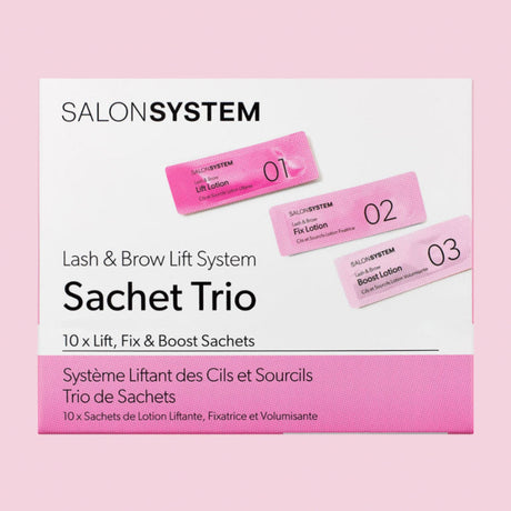Lash & Brow Lift Salon Trio Sachet (0226192R) PROFESSIONAL USE ONLY