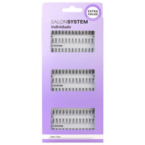 Salon Value Individual Eyelashes - Black Short (0225106R-5)