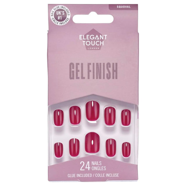 Long Wearing False Nails - Core Colours - Berry Blast (4020702)