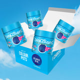 Directions Atlantic Blue Semi-Permanent Conditioning Hair Dye (4 x 100ml)