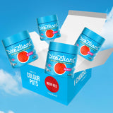 Directions Neon Red Semi-Permanent Conditioning Hair Dye (4 x 100ml)