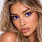 Zombie Blue Halloween Contact Lenses - 1 Month