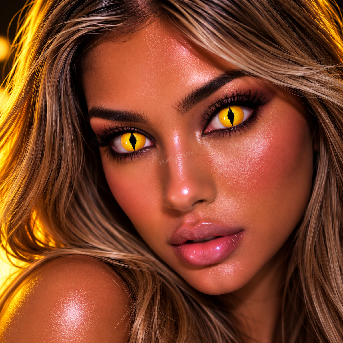 One Day Halloween Contact Lenses - Sclera Eye Of Souron