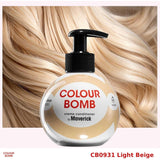 Colour Bomb By Maverick Ammonia & Peroxide Free Creme Conditioner - Light Beige 250ml