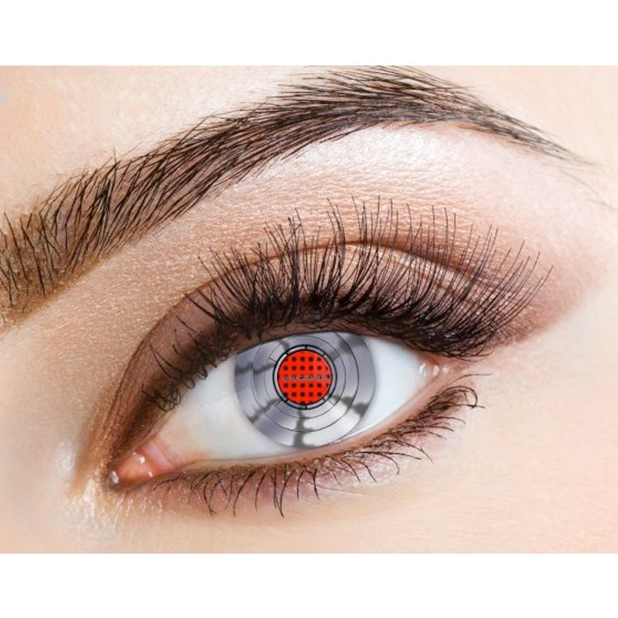 One Day Halloween Contact Lenses - Robotic