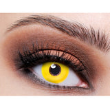 One Day Halloween Contact Lenses - UV Yellow