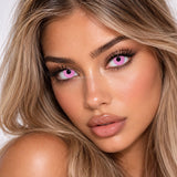Pink Halloween Contact Lenses - 1 Day