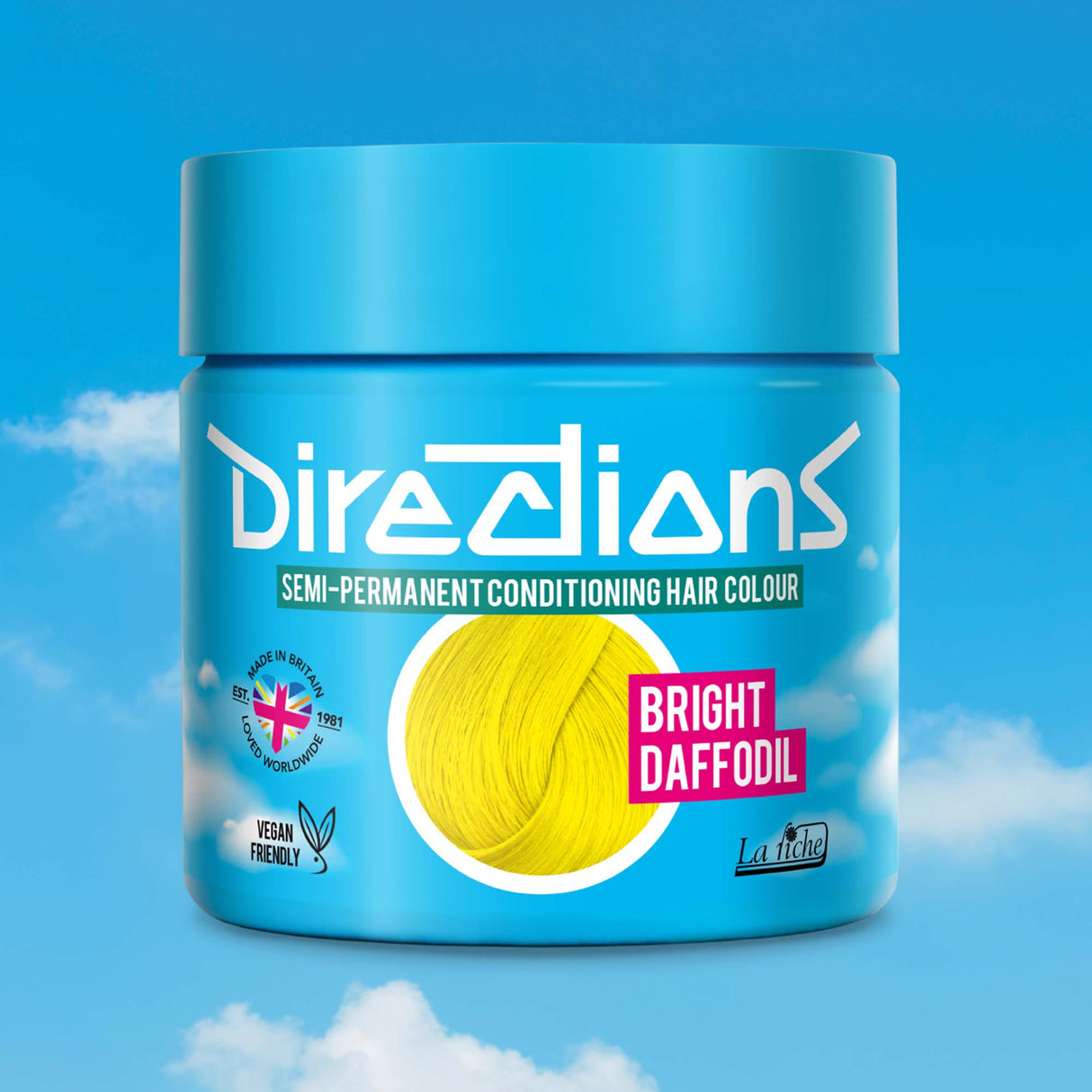 Directions Semi Permanent Hair Dye - Bright Daffodil 100ml