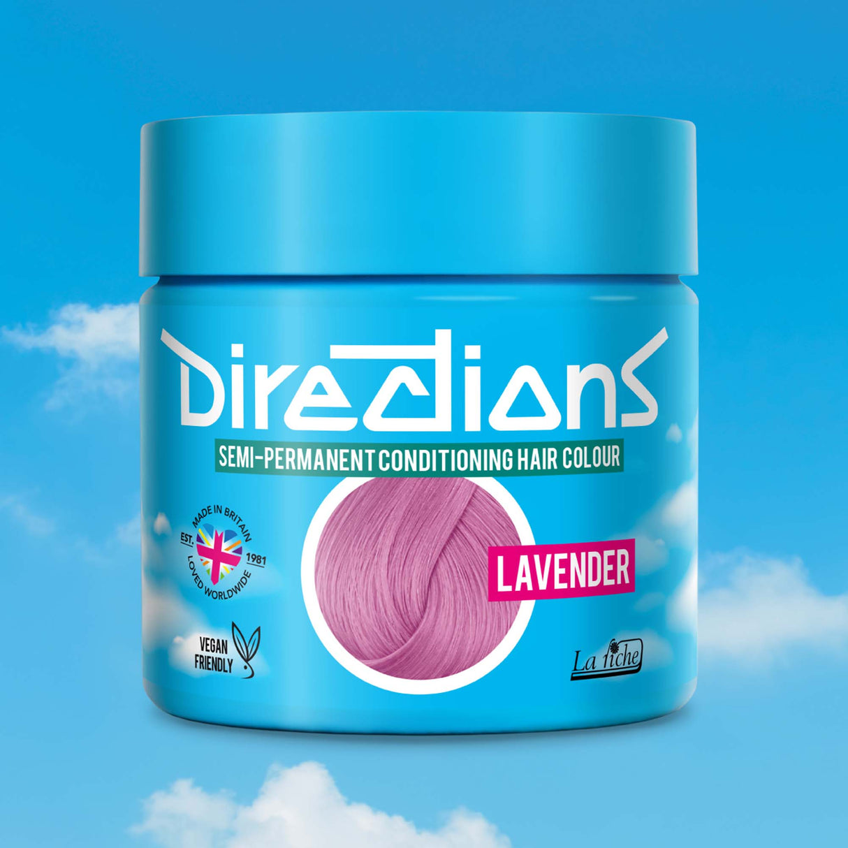 Directions Lavender Semi-Permanent Conditioning Hair Dye 100ml