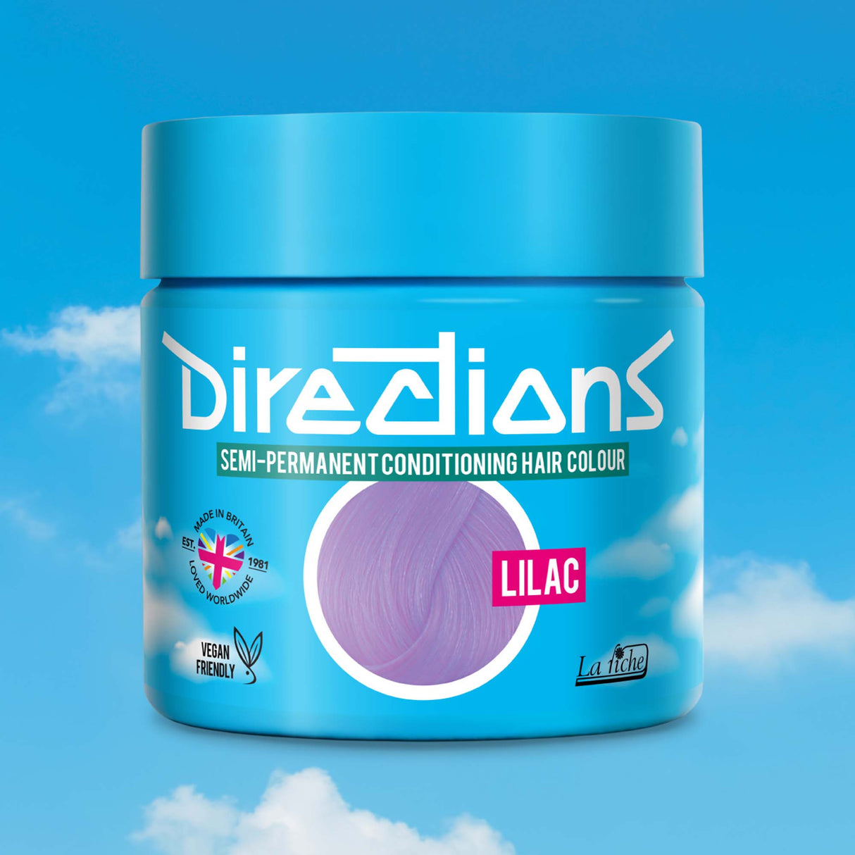 Directions Lilac Semi-Permanent Conditioning Hair Dye 100ml