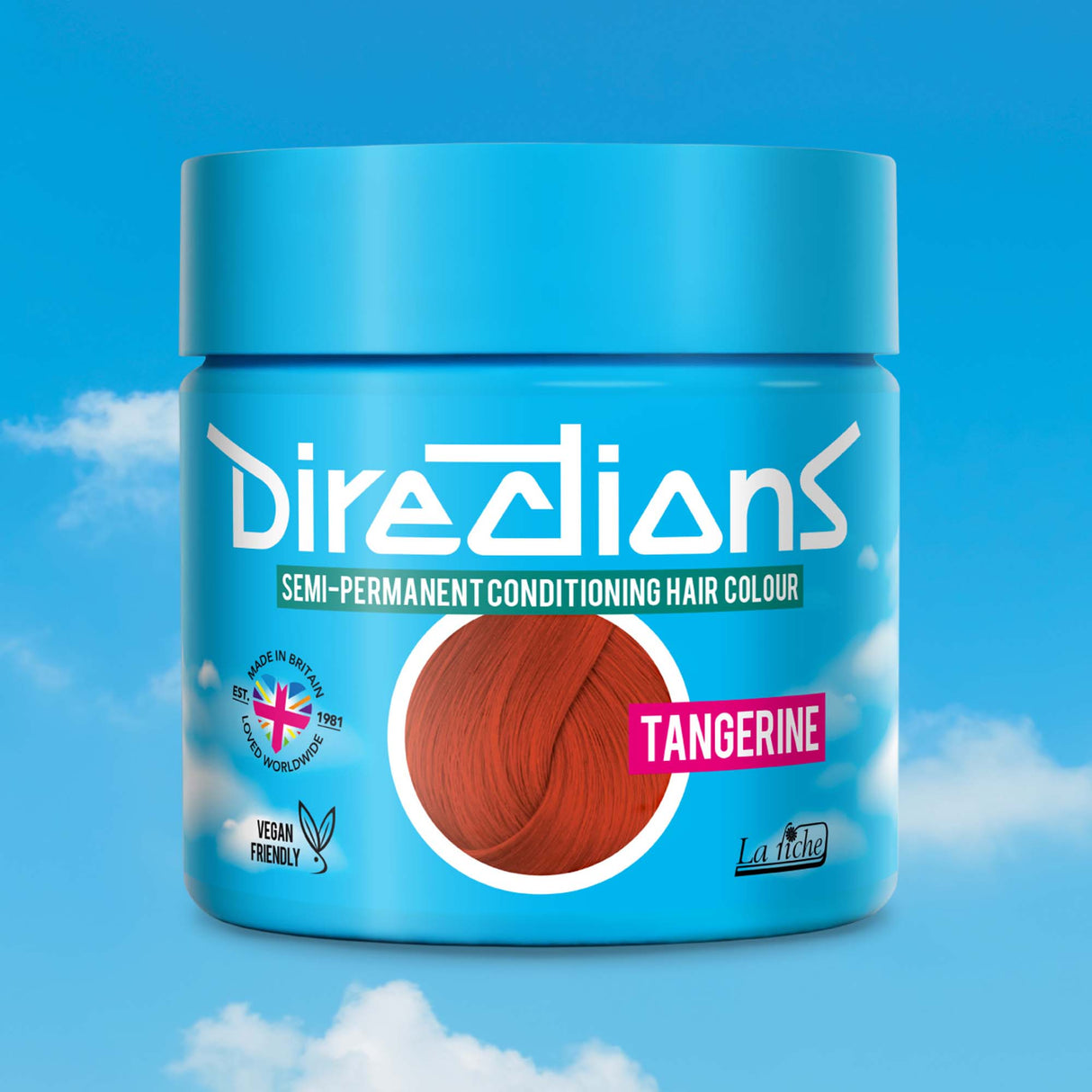 Directions Tangerine Semi-Permanent Conditioning Hair Dye 100ml