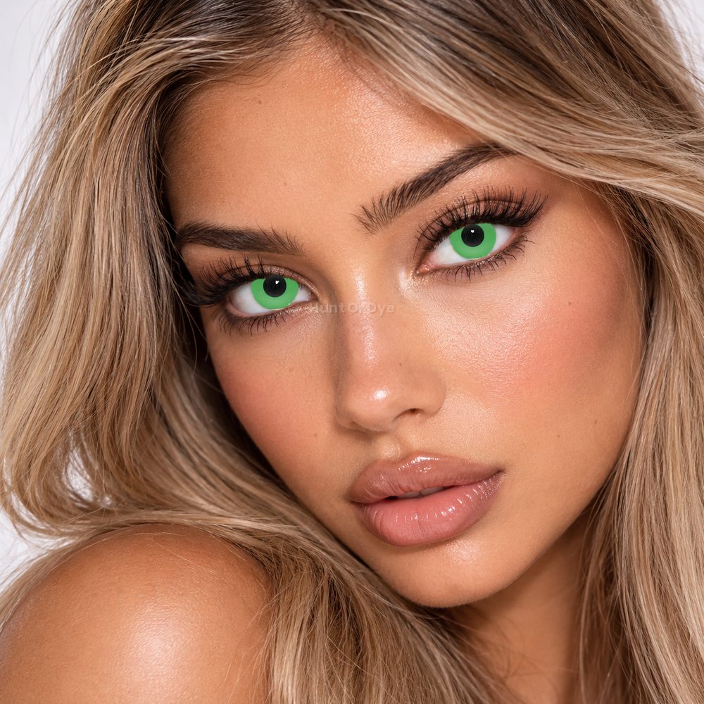 Green Halloween Contact Lenses - 1 Day