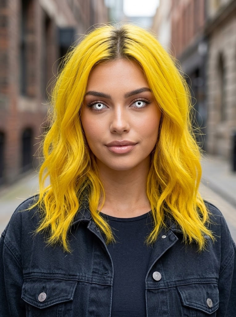 Halloween Yellow Hair Spray 125ml