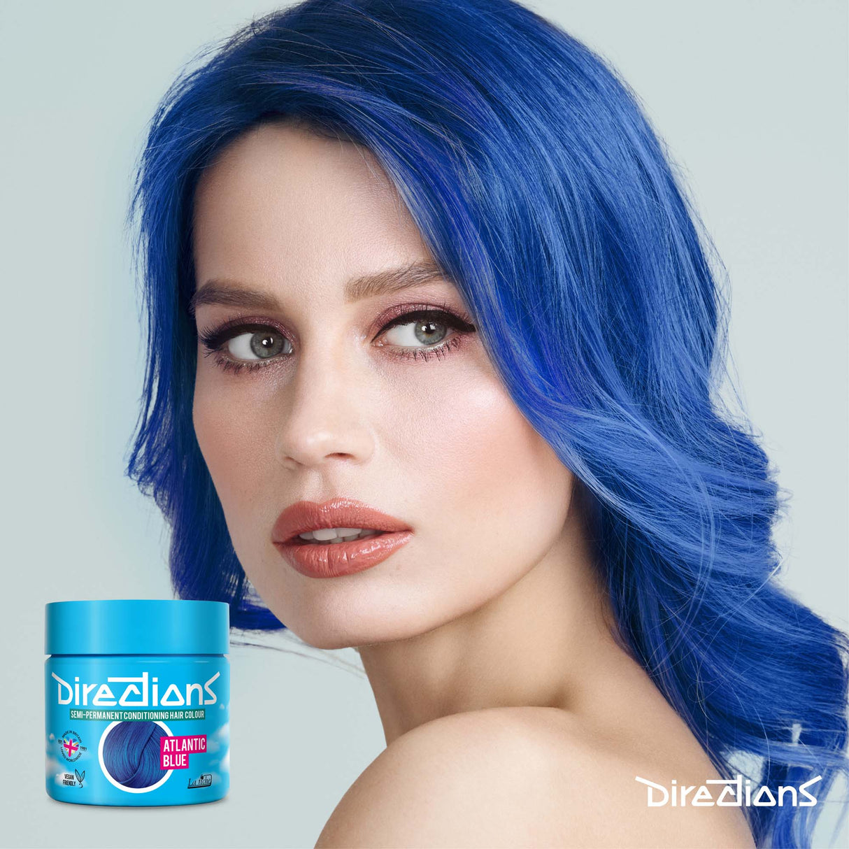 Directions Atlantic Blue Semi-Permanent Conditioning Hair Dye 100ml